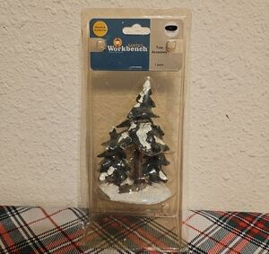 Santa's Workbench Snowy Tree Accessory